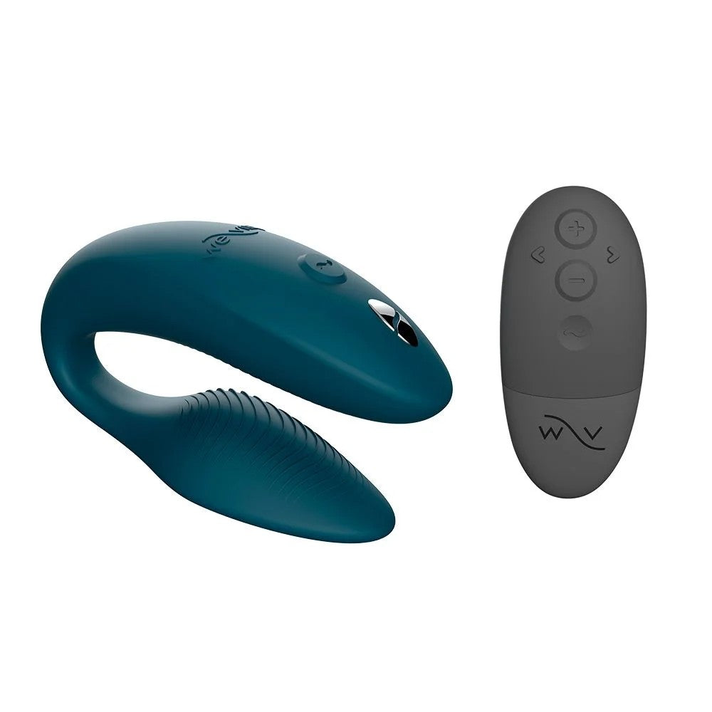 We-Vibe Sync 2 Remote App Controlled Couples Vibrator Green Velvet