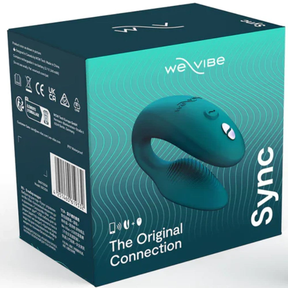 We-Vibe Sync 2 Remote App Controlled Couples Vibrator Green Velvet