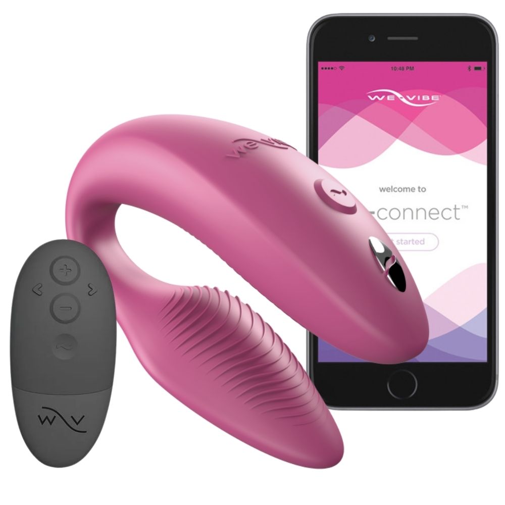 We-Vibe Sync 2 Remote App Controlled Couples Vibrator Pink