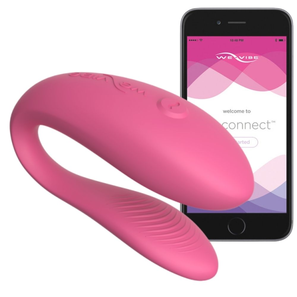 We-Vibe Sync Lite App Controlled Rechargeable Couples Vibrator Pink