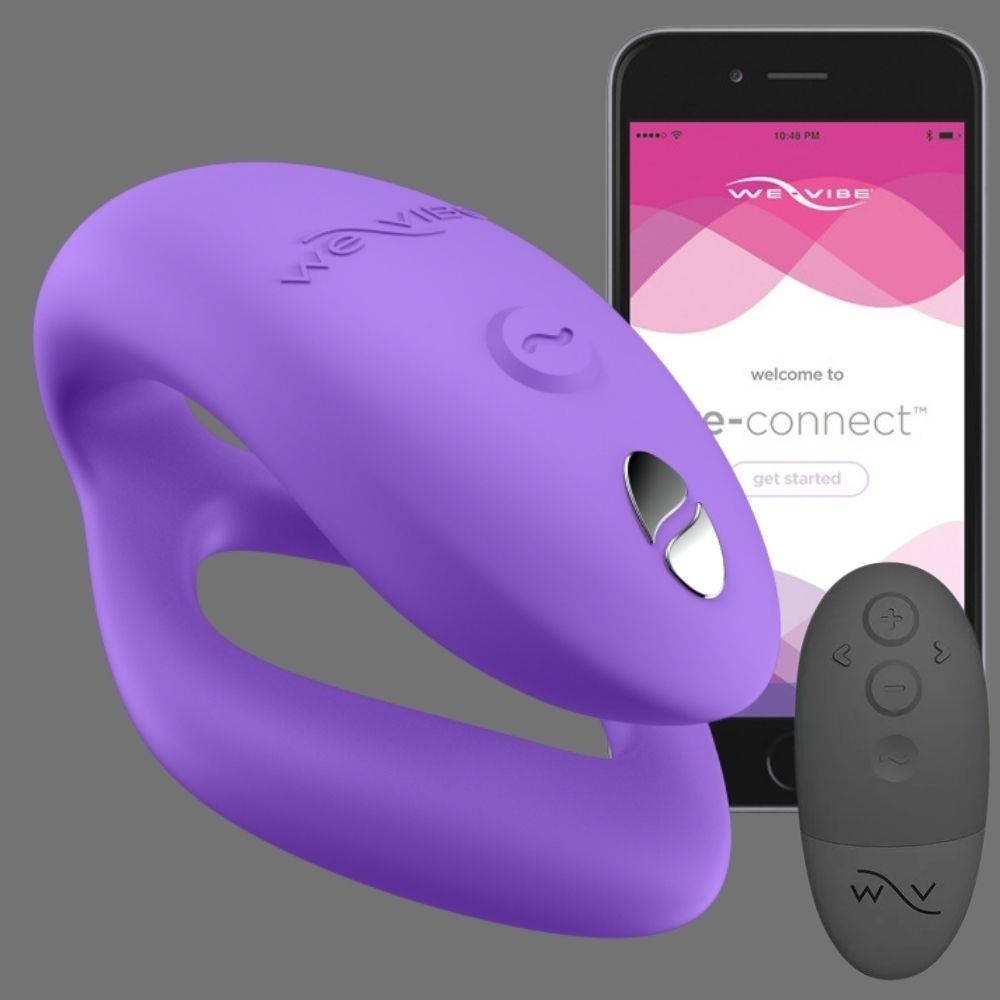We-Vibe Sync O Remote App Controlled Couples Vibrator Light Purple