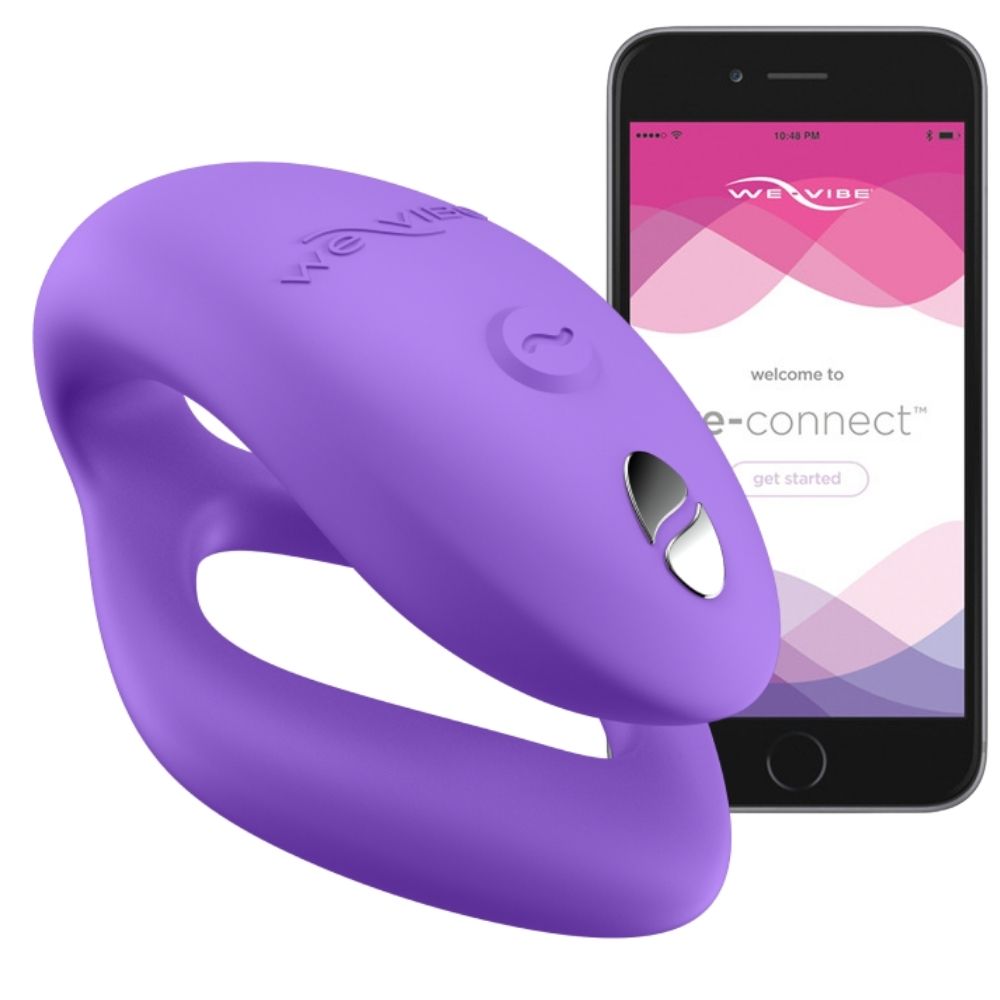 We-Vibe Sync O Remote App Controlled Couples Vibrator Light Purple