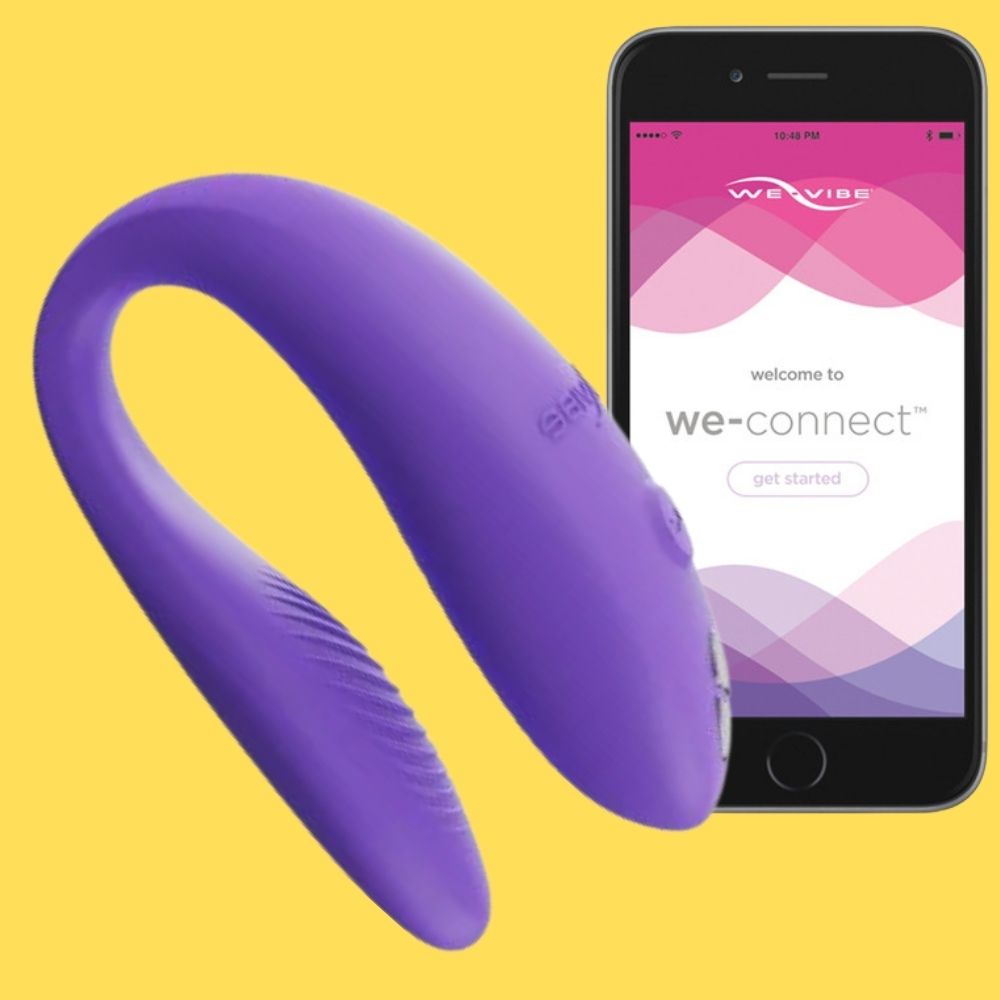 We-Vibe Sync Go Uygulama Kontrollü Partner Vibratör Purple