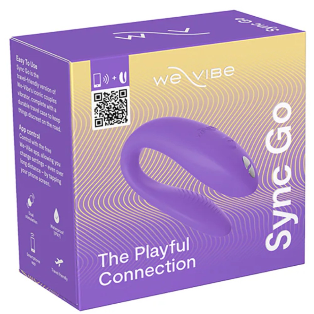 We-Vibe Sync Go Uygulama Kontrollü Partner Vibratör Purple