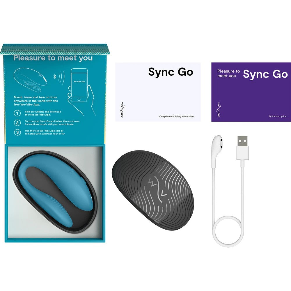 We-Vibe Sync Go Uygulama Kontrollü Partner Vibratör Turquise
