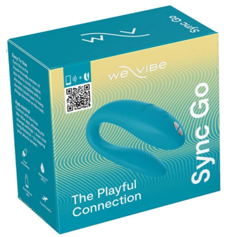 We-Vibe Sync Go Uygulama Kontrollü Partner Vibratör Turquise