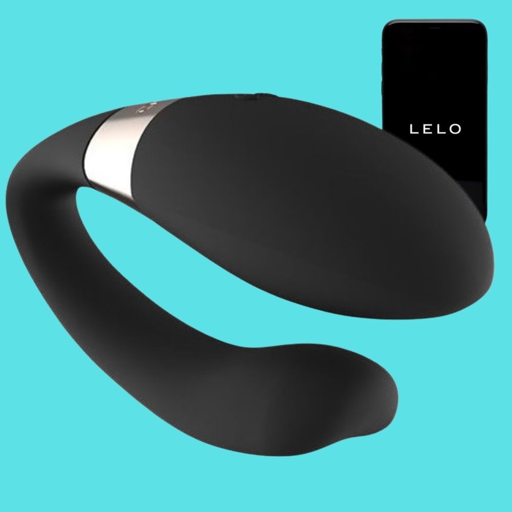 Lelo Tiani Harmony Dual Action Couples Massager Telefon Kontrollü Vibrator Black