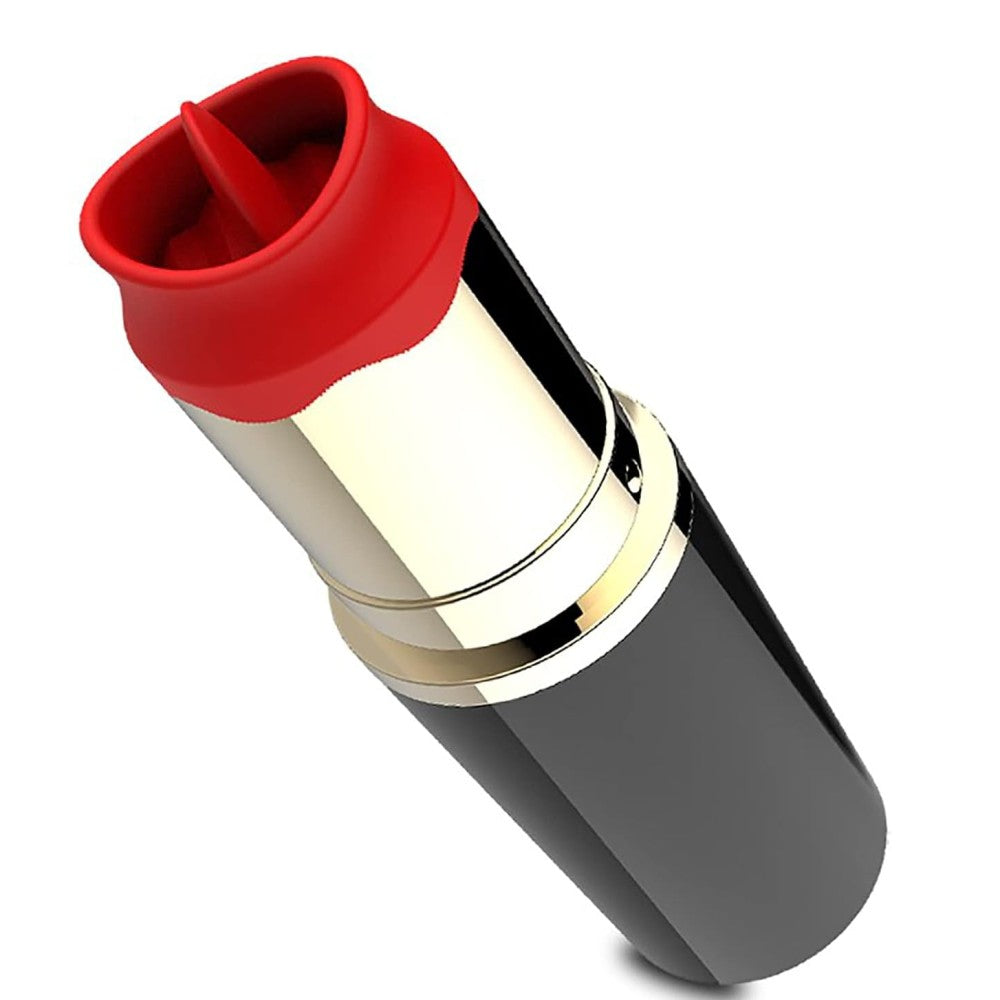 Lipstick 10 Mod Şarjlı Ruj ve Dil Vibratör