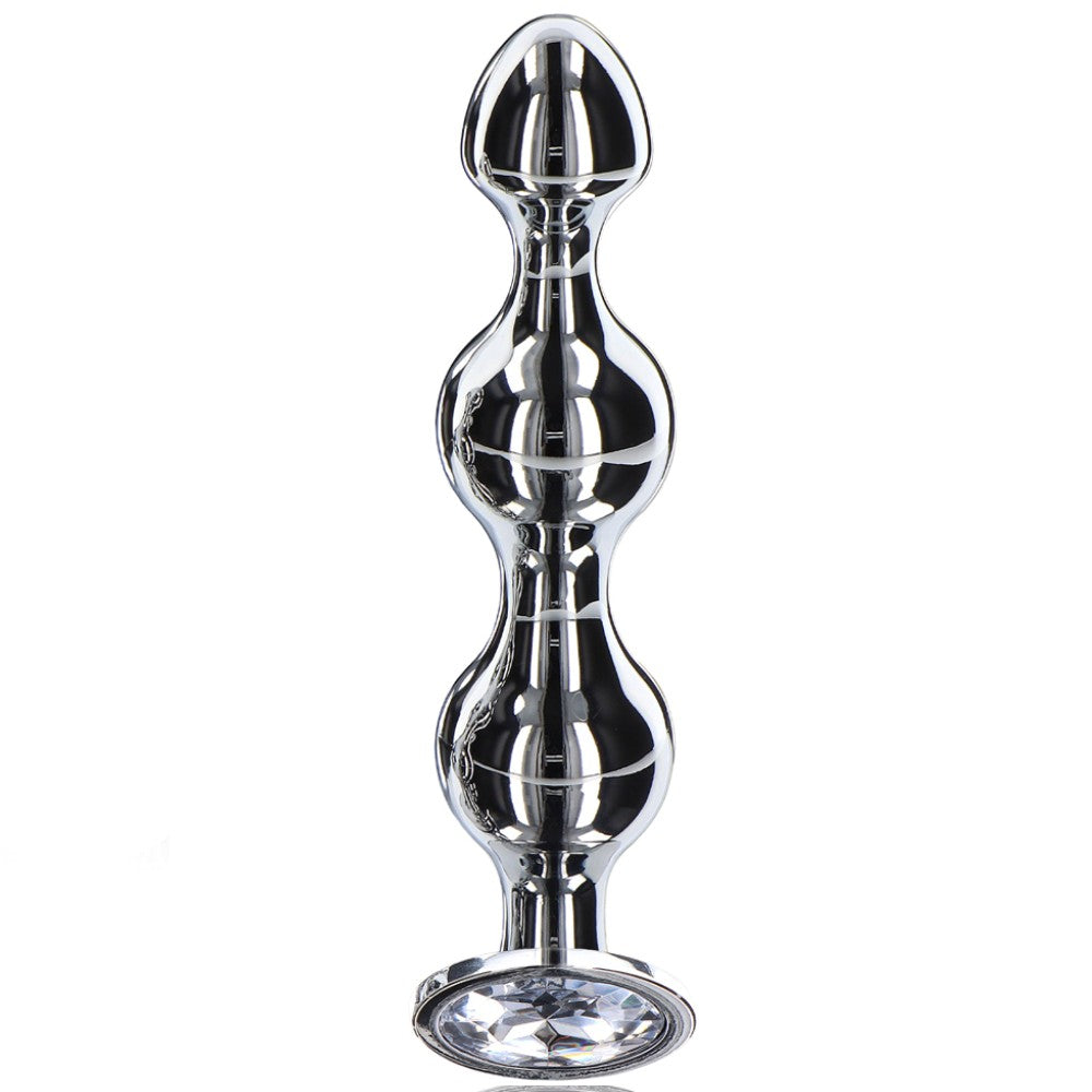 ToyJoy Anal Play Diamond Star Beads Large Anal Plug
