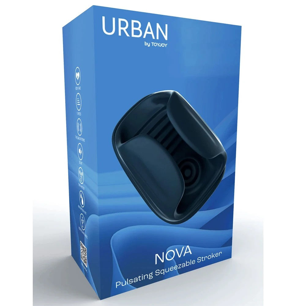 ToyJoy Urban Nova Pulsating Squeezable Stroker Titreşimli Masturbator