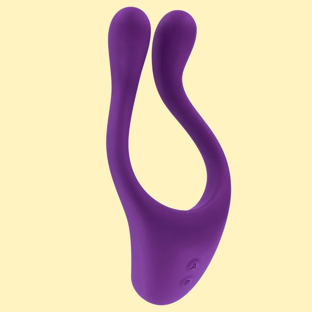 Toy Joy Designer Edition Purple Icon Couples Massager