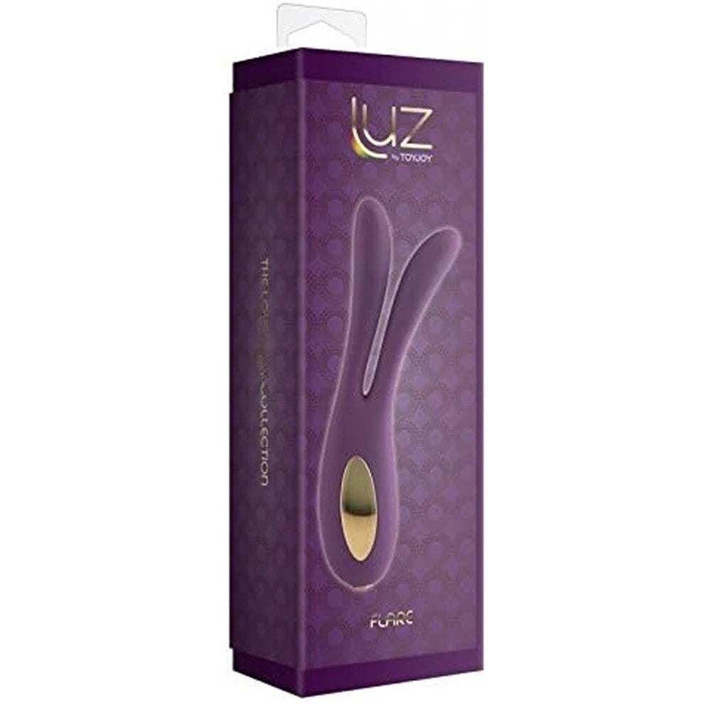 ToyJoy Luz Flare Çift Stimülasyon Vibrator Purple