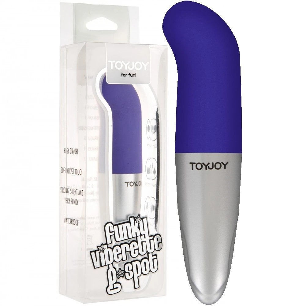 ToyJoy Funky Viberette G-Spot Vibrator Purple