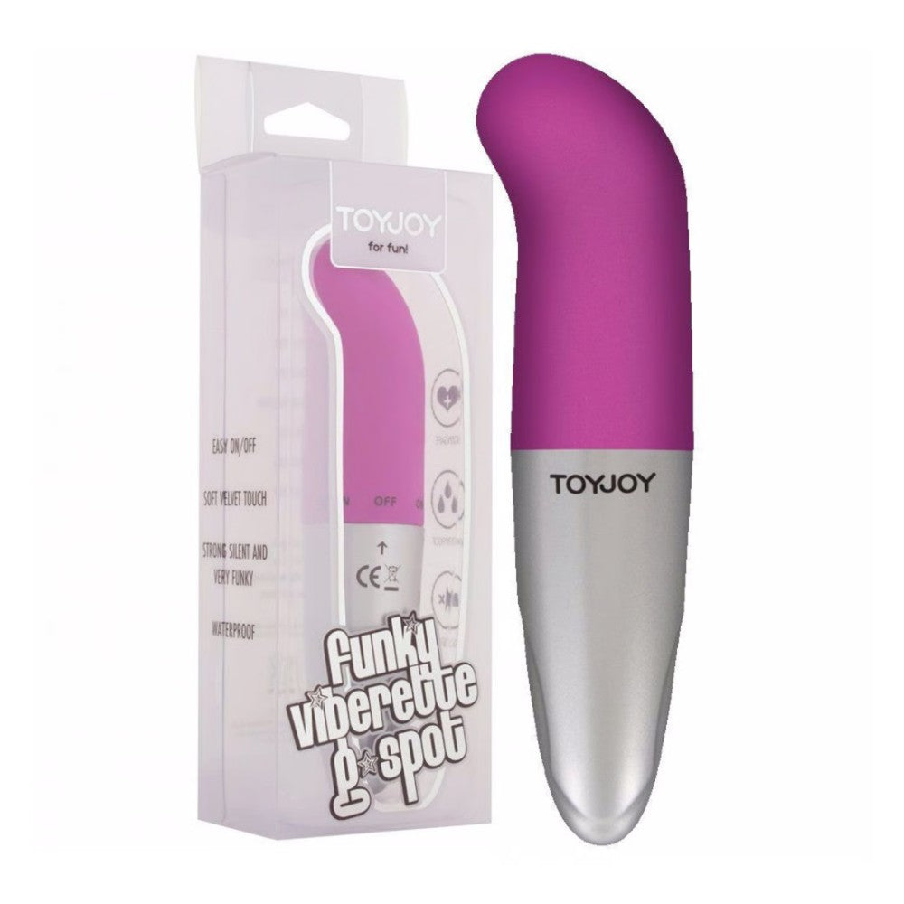ToyJoy Funky Viberette G-Spot Vibrator Violet