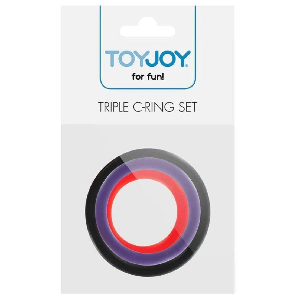 ToyJoy Triple C-Rings Set Penis Halkası