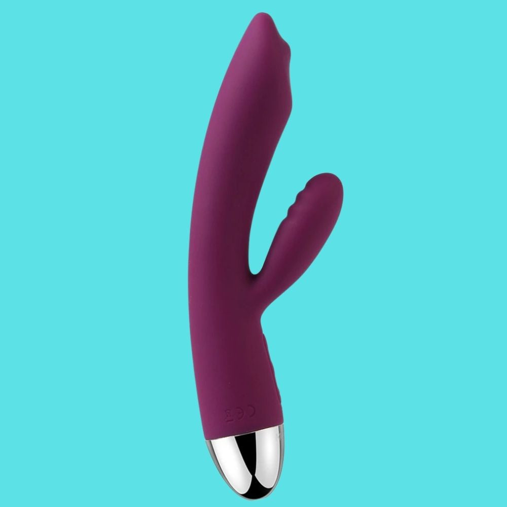 Svakom Trysta Dual-Motor Targeted Rolling-Bead G-spot Clitoris Vibrator Violet