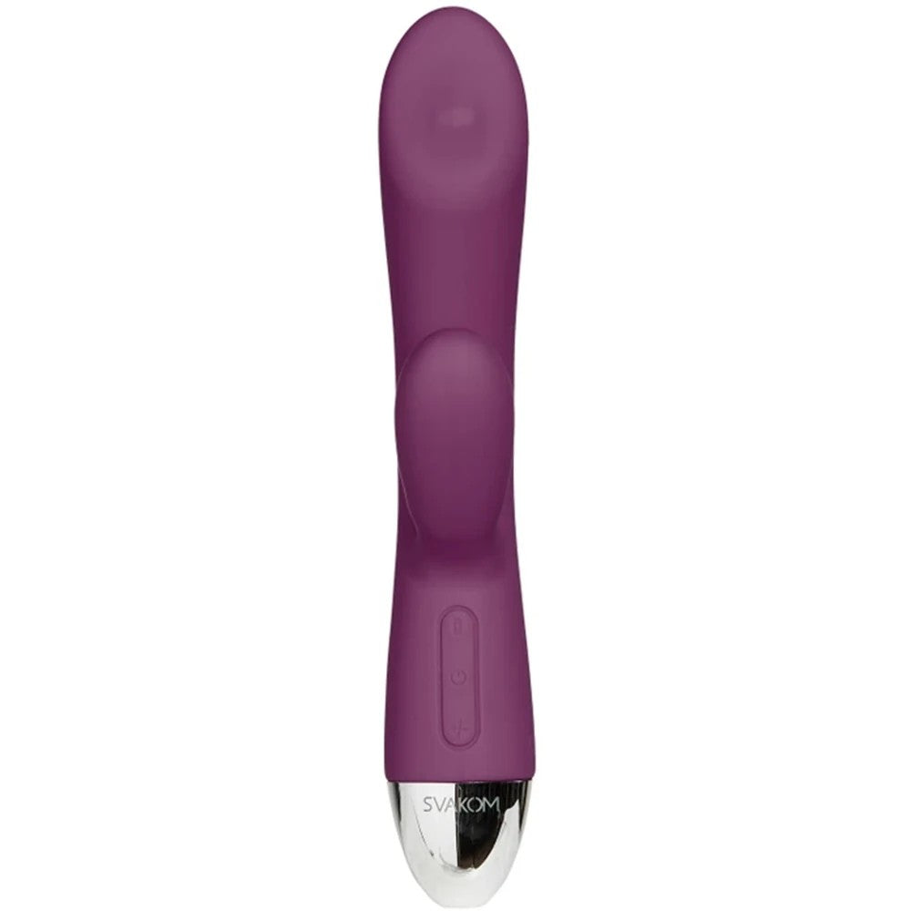 Svakom Trysta Dual-Motor Targeted Rolling-Bead G-spot Clitoris Vibrator Violet