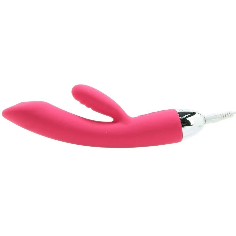 Svakom Trysta Dual-Motor Targeted Rolling-Bead G-spot Clitoris Vibrator Pink