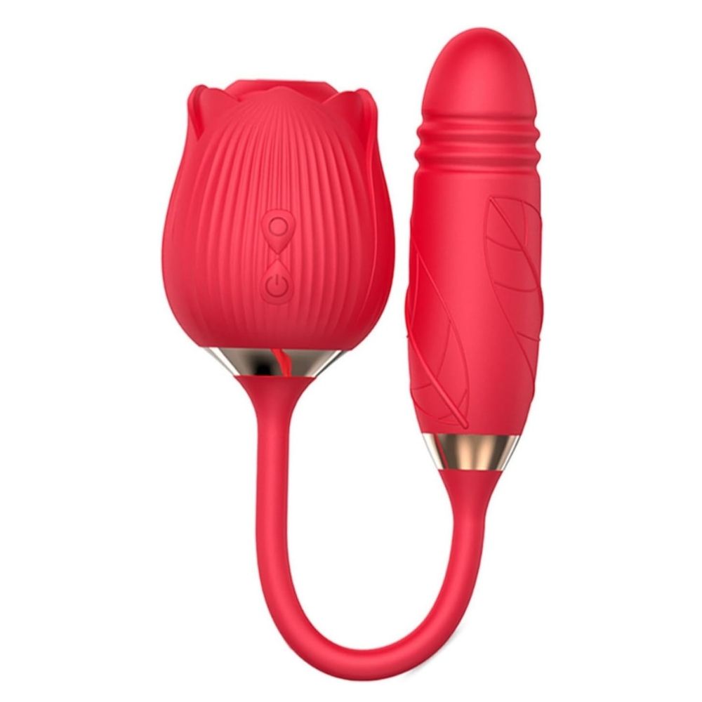 Rose Emiş Güçlü ve İleri Geri Hareketli Gül Vibratör