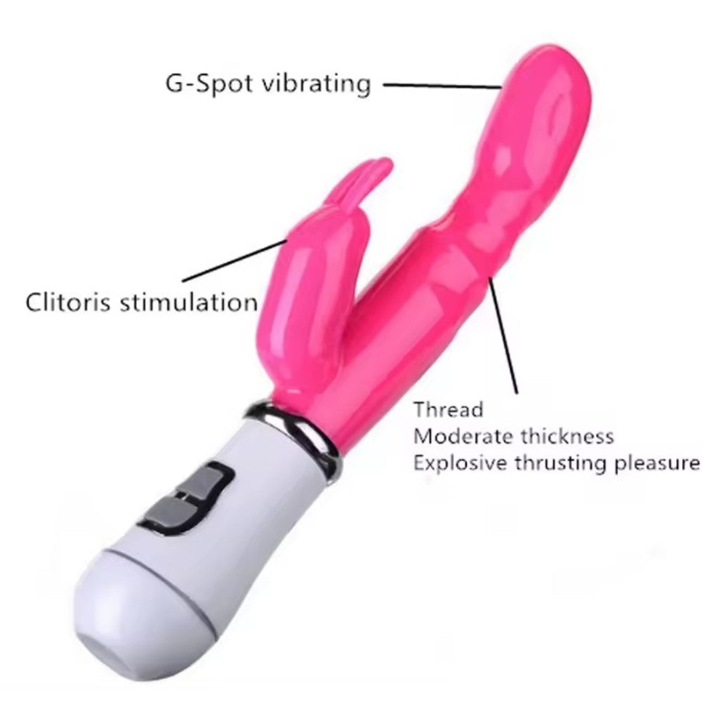 Clịtoris Stịmulator Gspọt Mạssager Rabbit Vibrator Pink