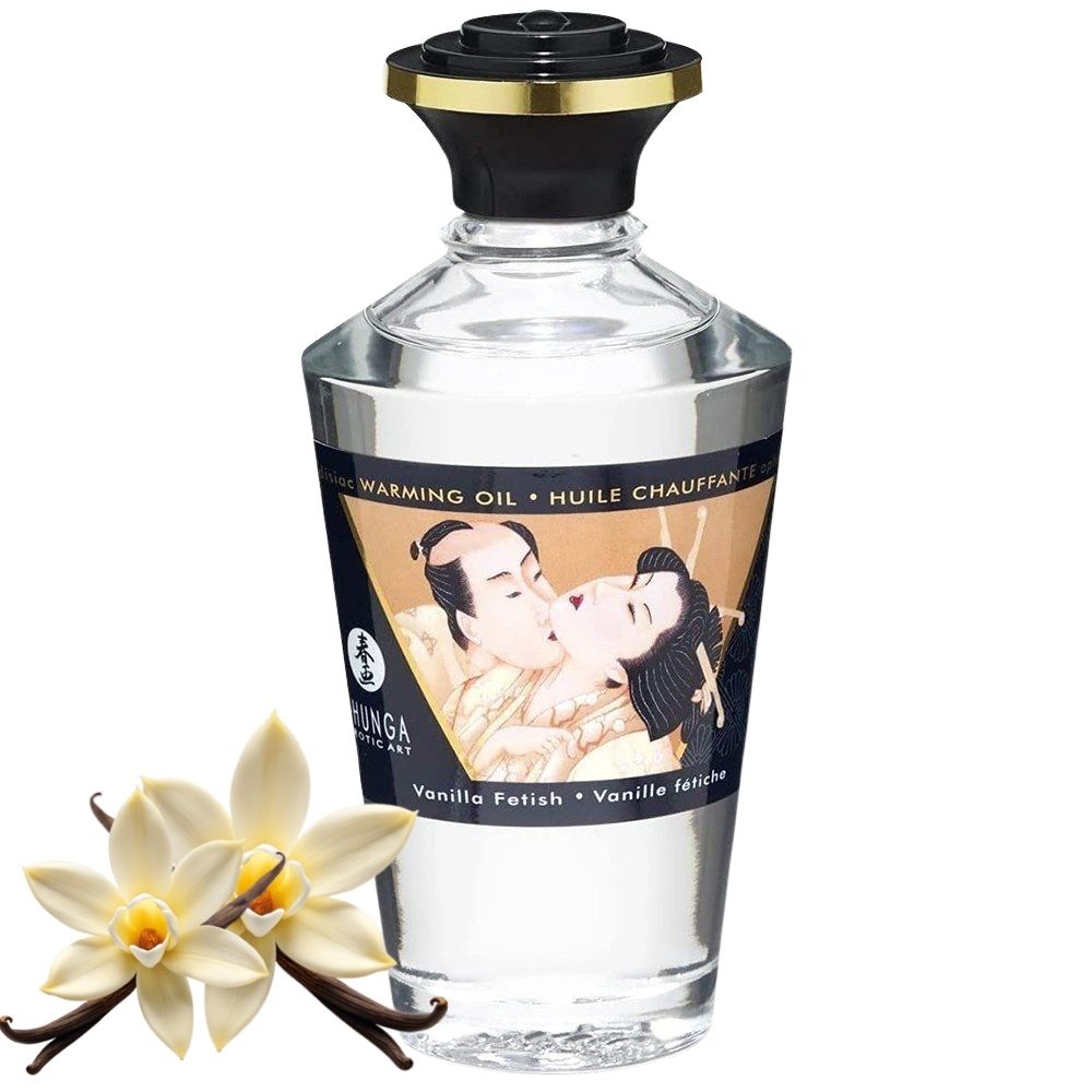Shunga Aphrodisiac Warming Oil Vanilla Isıtmalı Masaj Yağı 100 ml