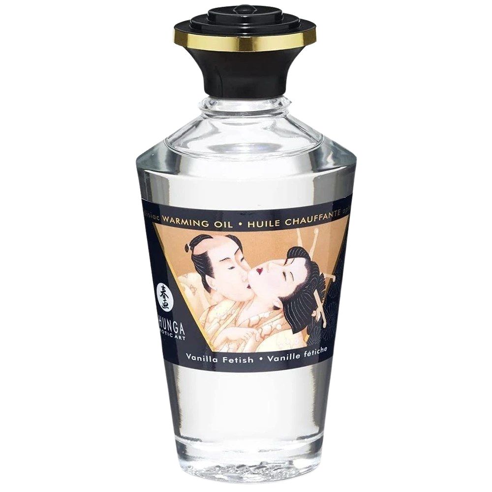Shunga Aphrodisiac Warming Oil Vanilla Isıtmalı Masaj Yağı 100 ml