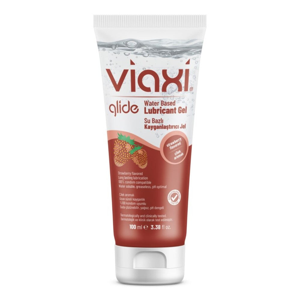 Viaxi Glide Çilekli Kayganlaştırıcı Jel 100 ml