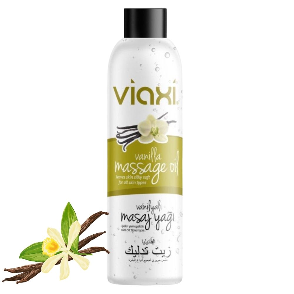 Viaxi Masaj Yağı Vanilya Aromalı 177 ml.