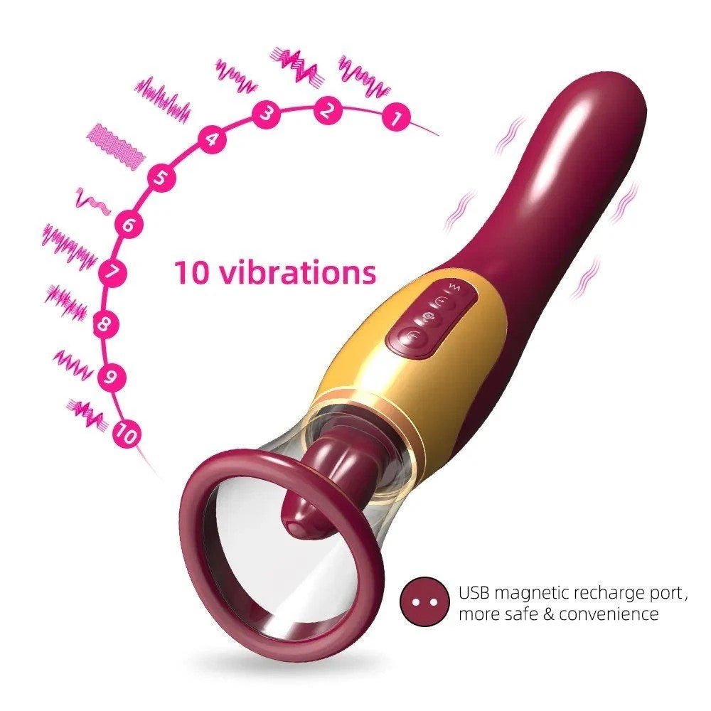 Tongue Vibe 2 in 1 G-Spot ve Dil Vibratör