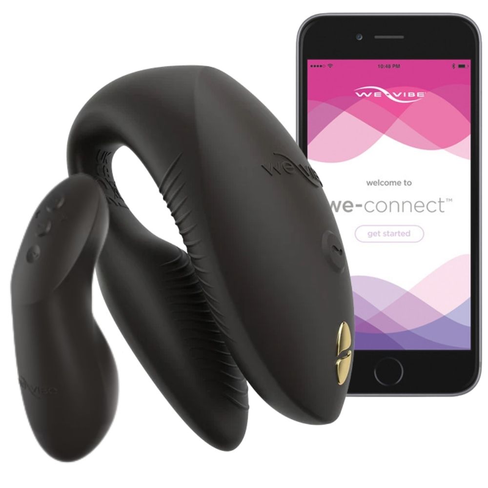 We-Vibe Chorus Pro Uzaktan Kumandalı ve Telefon Kontrollü Couples Vibrator Black