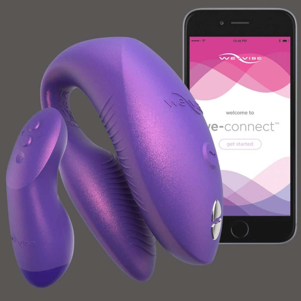 We-Vibe Chorus Pro Uzaktan Kumandalı ve Telefon Kontrollü Couples Vibrator Purple