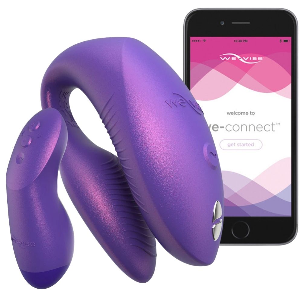 We-Vibe Chorus Pro Uzaktan Kumandalı ve Telefon Kontrollü Couples Vibrator Purple
