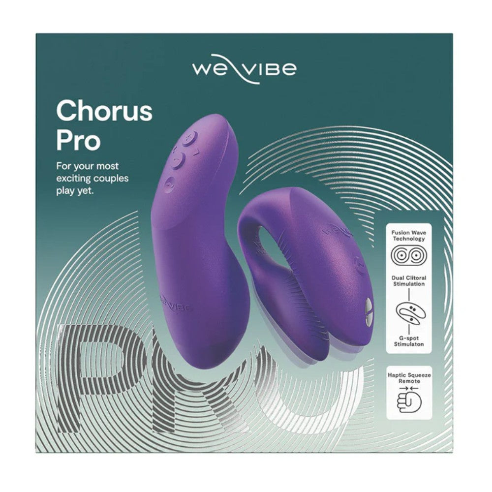 We-Vibe Chorus Pro Uzaktan Kumandalı ve Telefon Kontrollü Couples Vibrator Purple