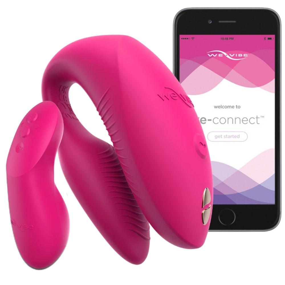 We-Vibe Chorus Pro Uzaktan Kumandalı ve Telefon Kontrollü Couples Vibrator Pink