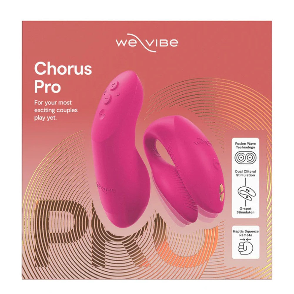 We-Vibe Chorus Pro Uzaktan Kumandalı ve Telefon Kontrollü Couples Vibrator Pink