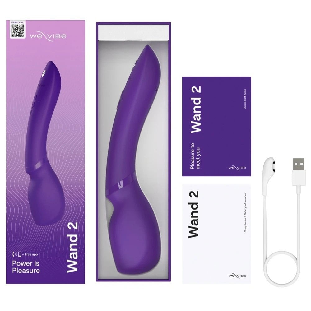 We-Vibe Wand 2 Akıllı Telefon Kontrollü Masaj Wand Vibratör