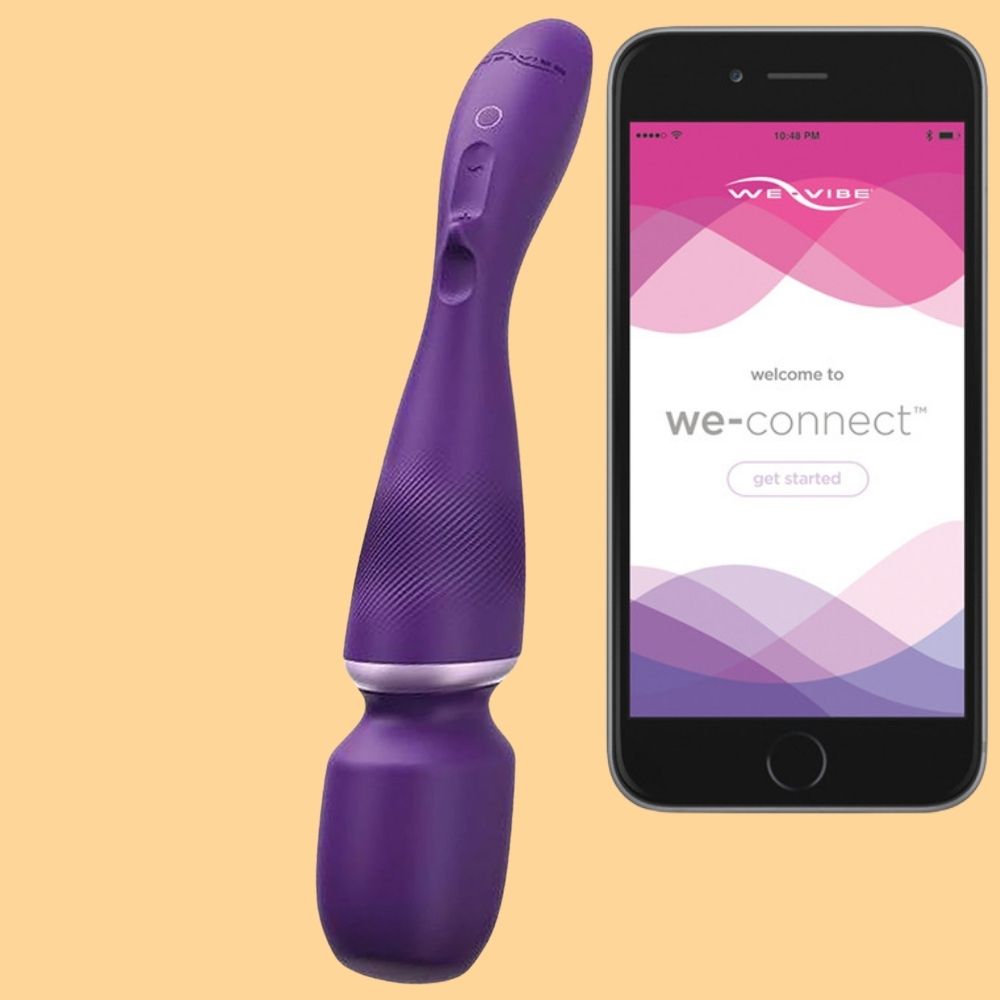 We-Vibe Wand Akıllı Telefon Kontrollü Masaj Wand Vibratör