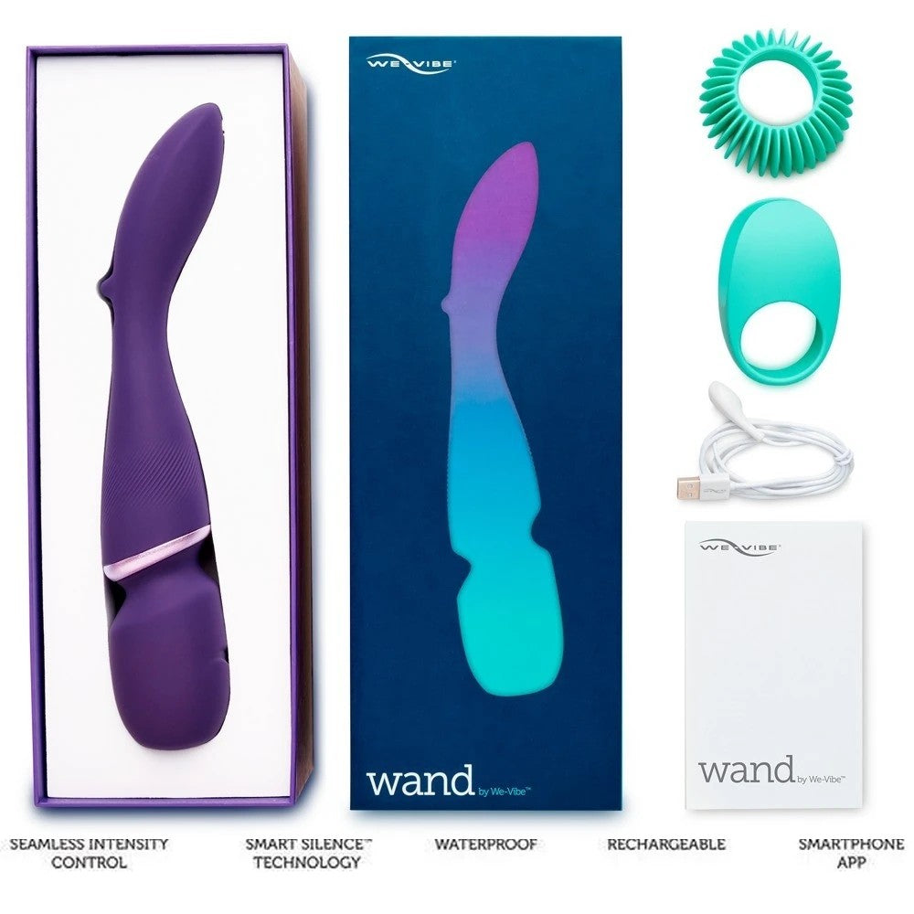 We-Vibe Wand Akıllı Telefon Kontrollü Masaj Wand Vibratör