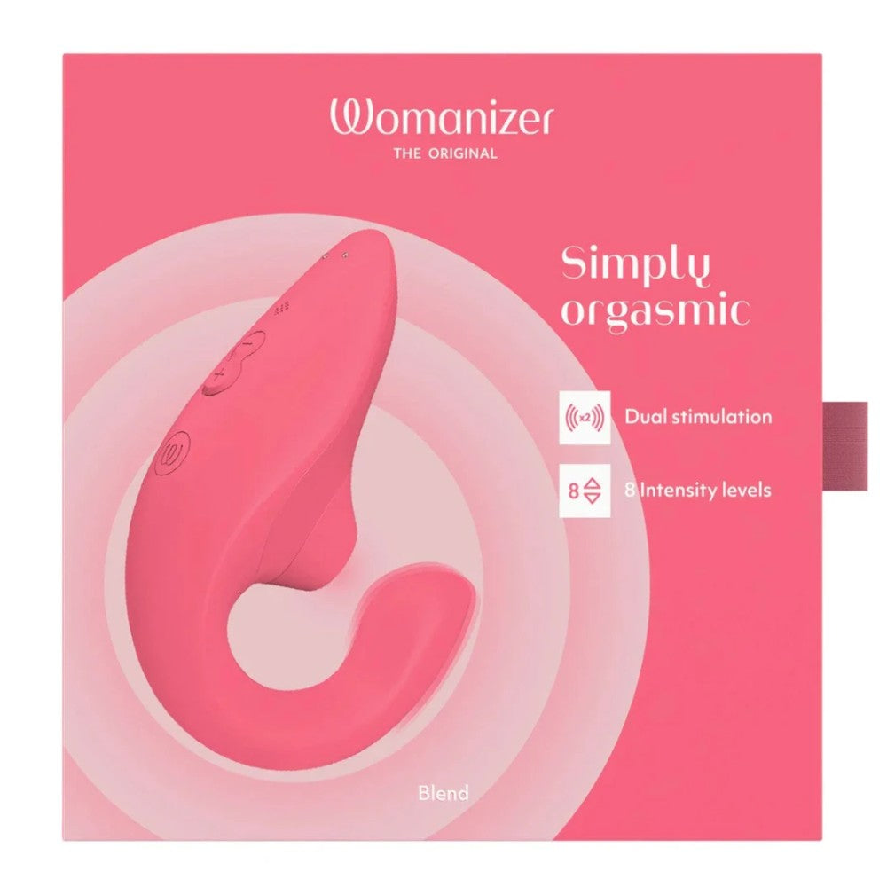 Womanizer Blend Klitoral ve G Noktası Çift Uyarımlı Vibratör Rose