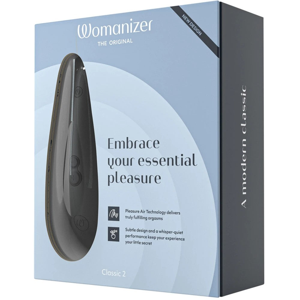 Womanizer Classic 2 Rechargeable Clitoral Stimulator Black
