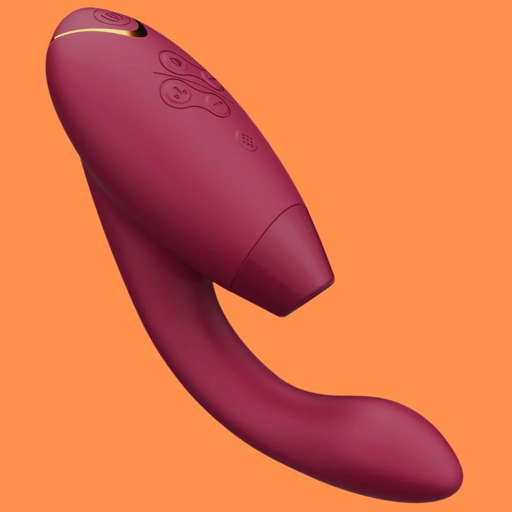 Womanizer Duo 2 Emiş Güçlü G-Noktası Vibratör Bordeaux