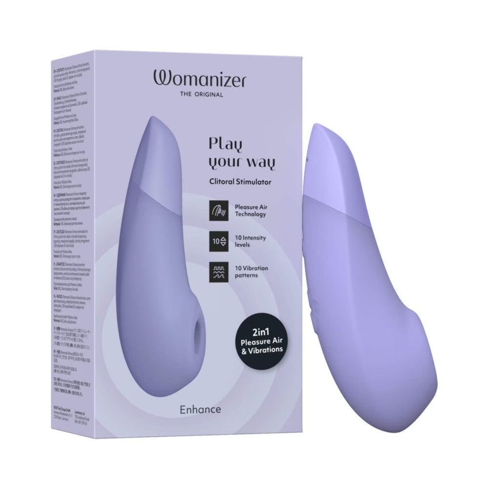 Womanizer Enhance Pleasure Air Clitoral Titreşimli Stimulator Lilac