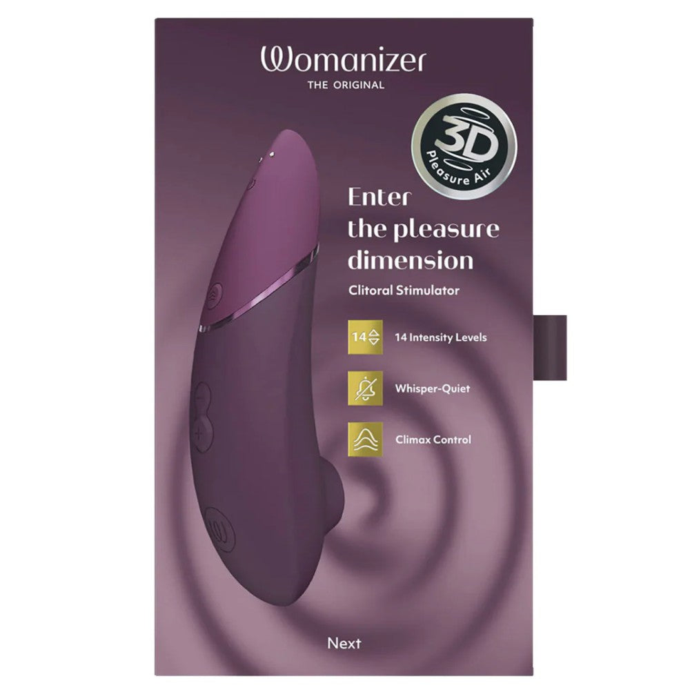 Womanizer Next Klitoris Stimülatörü 3D Hava Teknoloji Emiş Güçlü Vibratör Purple