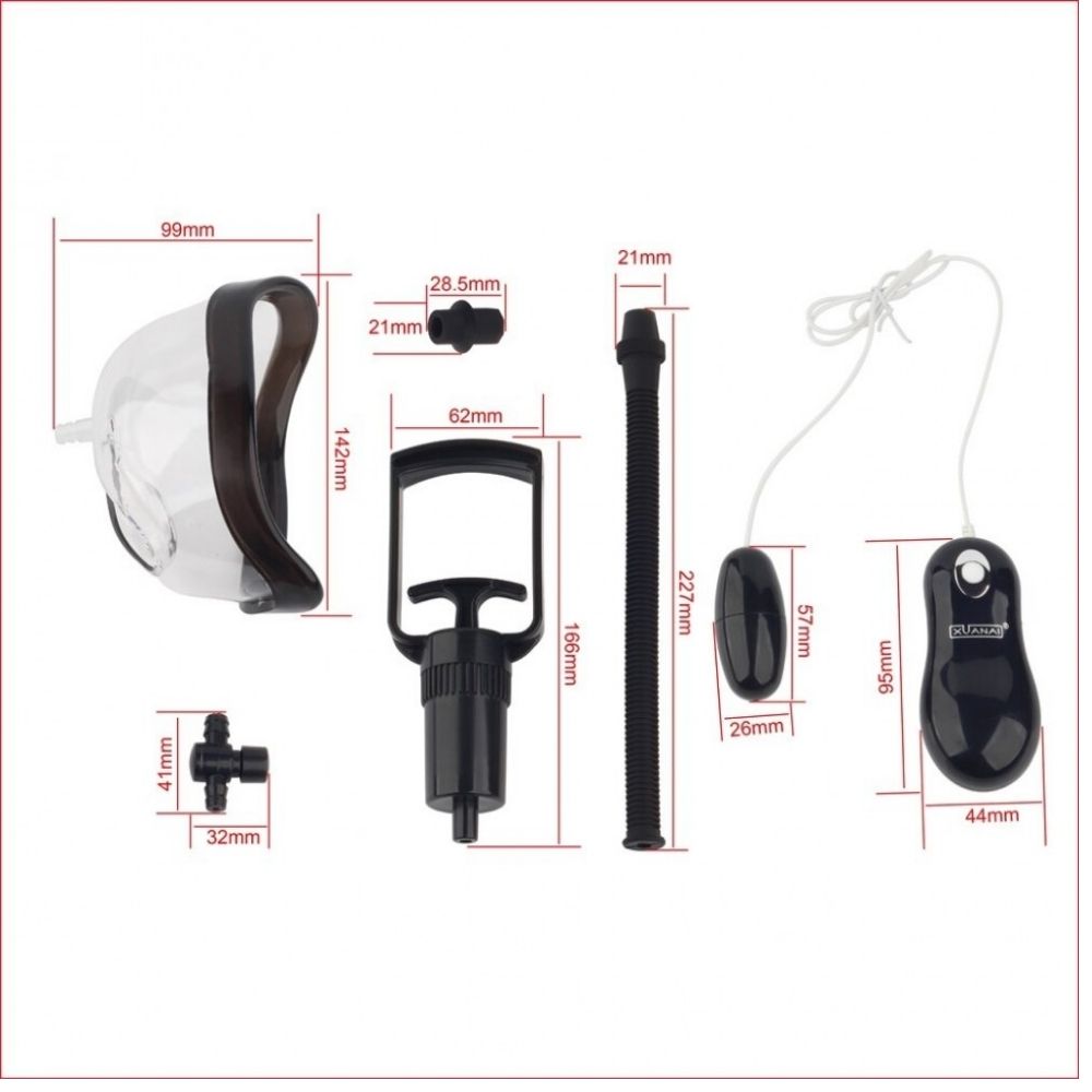 Xuanai Tracker Vagina Pump Titreşimli ve Emiş Güçlü Vajina Pompası