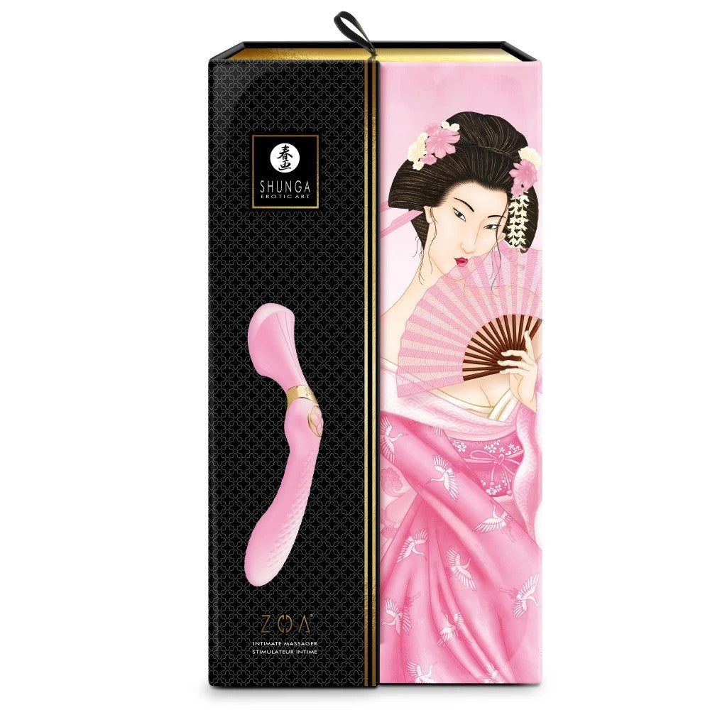 Shunga Zoa İntimate Massager Vibrator Pink